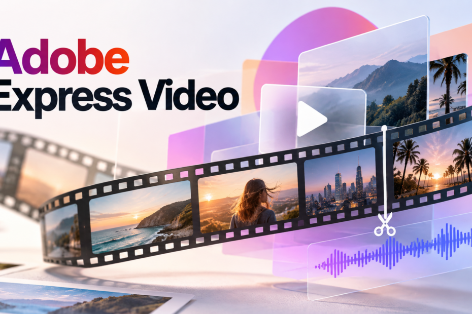 Adobe Express Video: монтаж, субтитры и ролики для соцсетей Adobe Express Video
