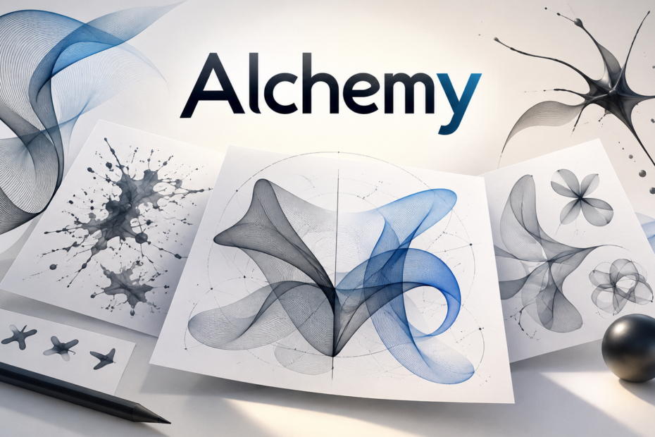 Alchemy: генеративные модули для поиска форм и эскизов Alchemy