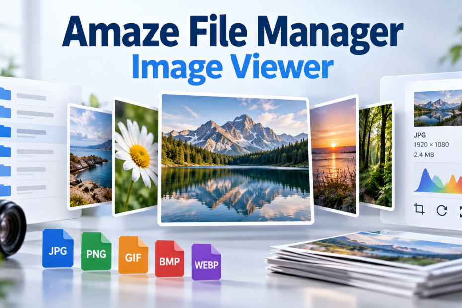 Amaze File Manager Image Viewer: просмотр, метаданные и редактирование фото Amaze File Manager Image Viewer