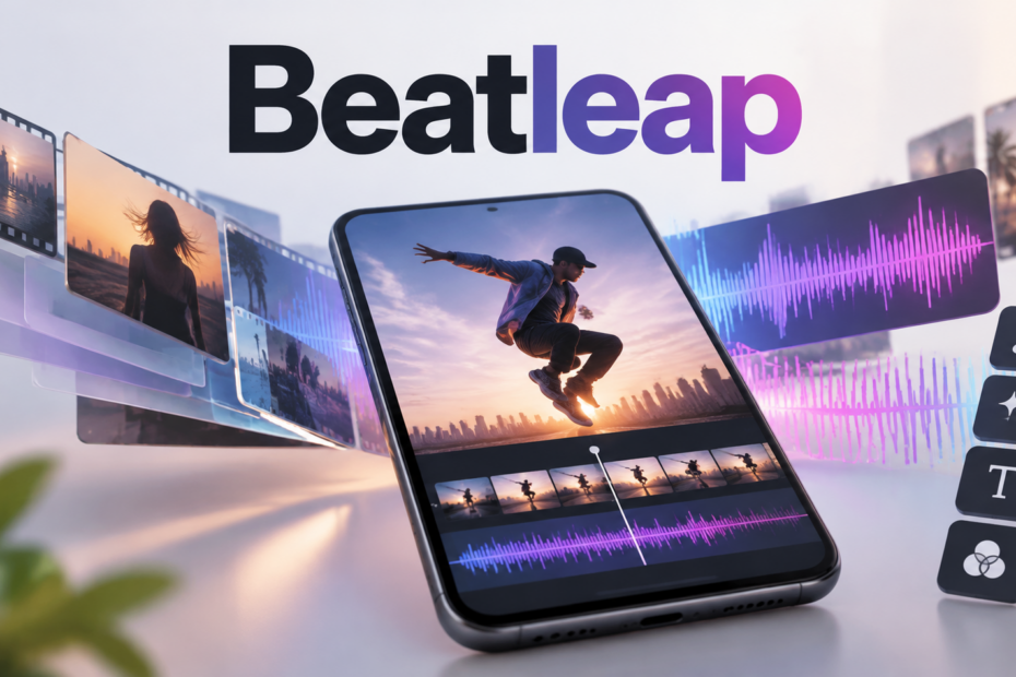 Beatleap: музыкальный монтаж и быстрые эффекты для коротких видео Beatleap