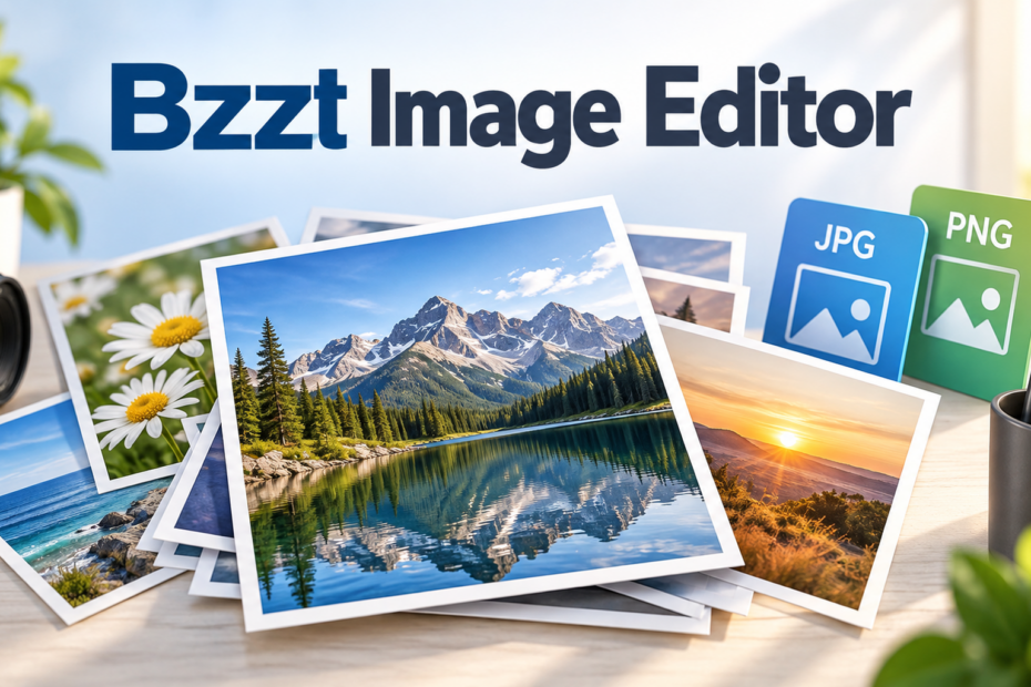Bzzt Image Editor: пакетное сжатие, изменение размера и конвертация Bzzt Image Editor