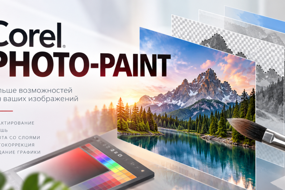 Corel PHOTO-PAINT: ретушь, маски и подготовка изображений Corel PHOTO-PAINT