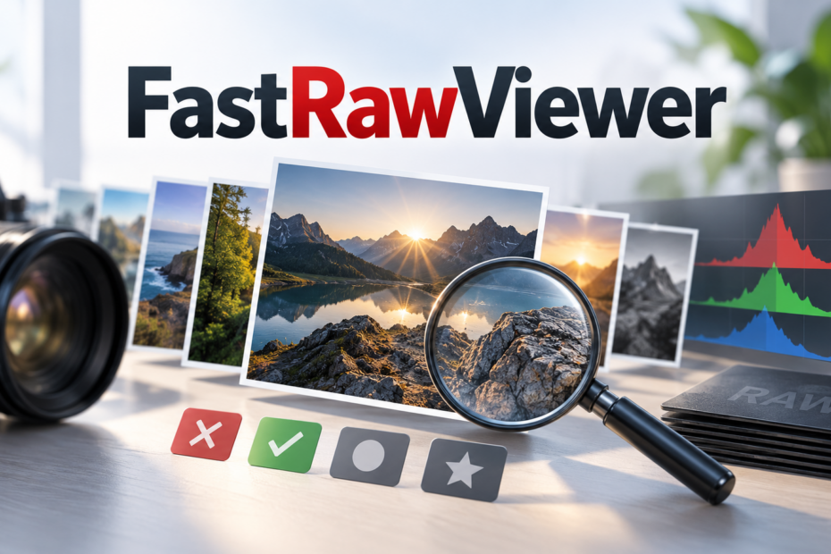 FastRawViewer: быстрый технический отбор и анализ RAW FastRawViewer