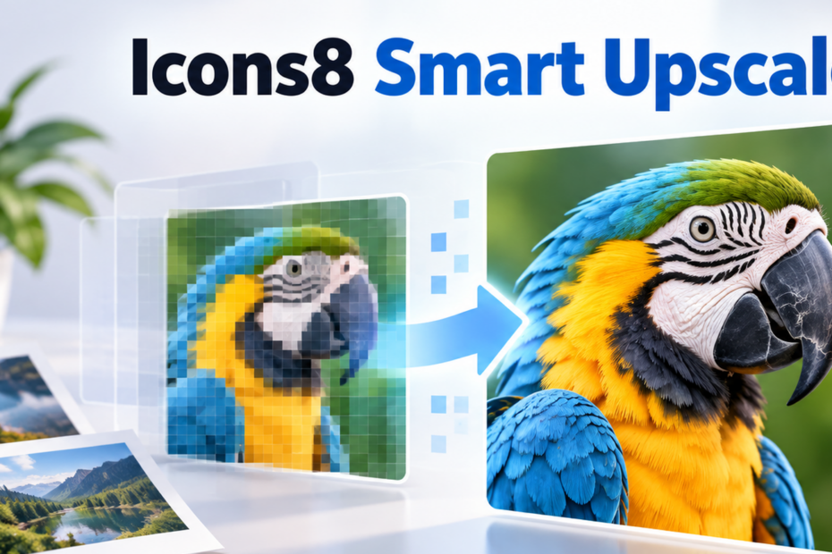 Icons8 Smart Upscaler