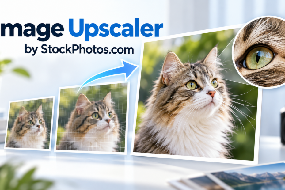 Image Upscaler by StockPhotos.com: увеличение фото и реконструкция деталей Image Upscaler by StockPhotos.com