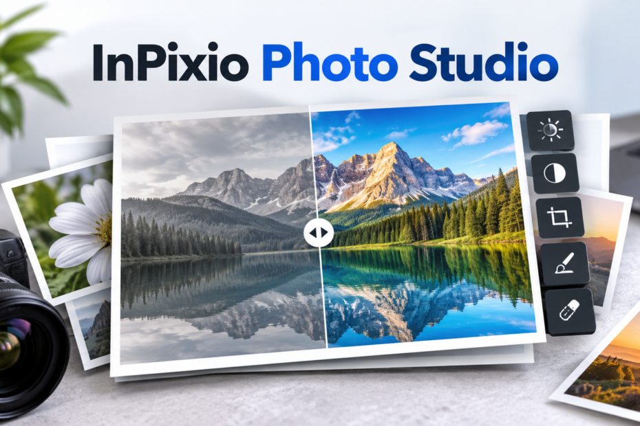 InPixio Photo Studio: редактирование, удаление объектов и замена фона InPixio Photo Studio