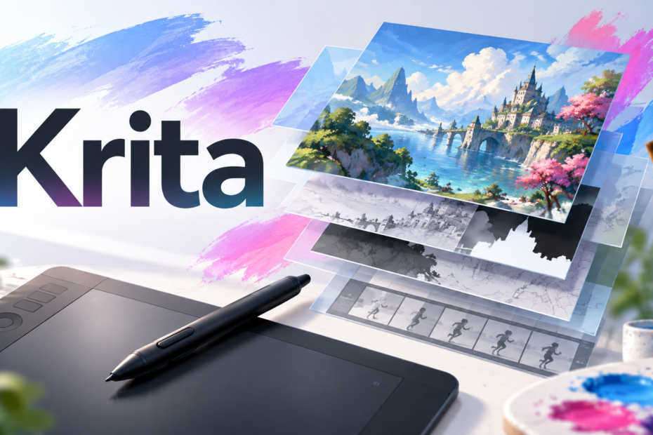 Krita: цифровая живопись, иллюстрация и 2D-анимация Krita