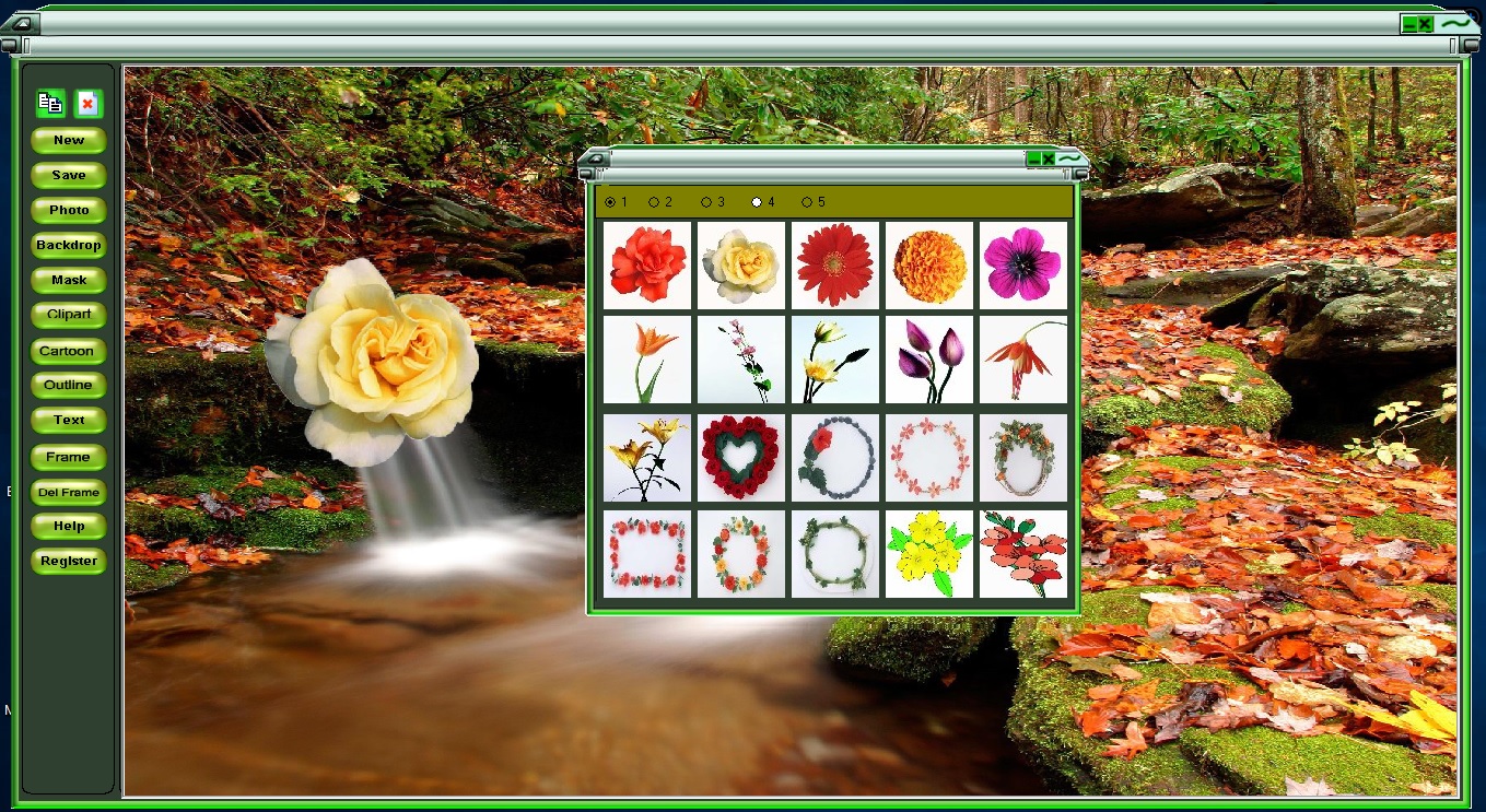 Интерфейс Magic Photo Editor — пример 3
