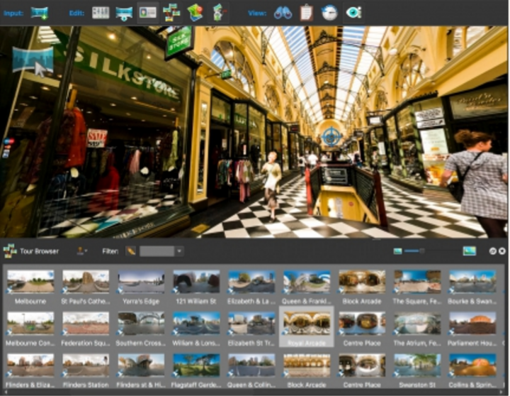Viewer Pano2VR и Tour Browser с сеткой миниатюр панорам