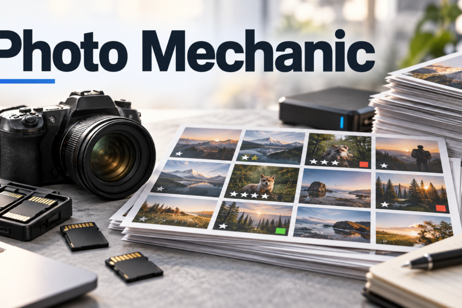 Photo Mechanic: быстрый отбор, метаданные и передача фотографий Photo Mechanic