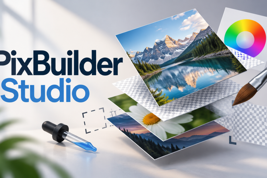 PixBuilder Studio: растровая обработка, слои и цветокоррекция PixBuilder Studio
