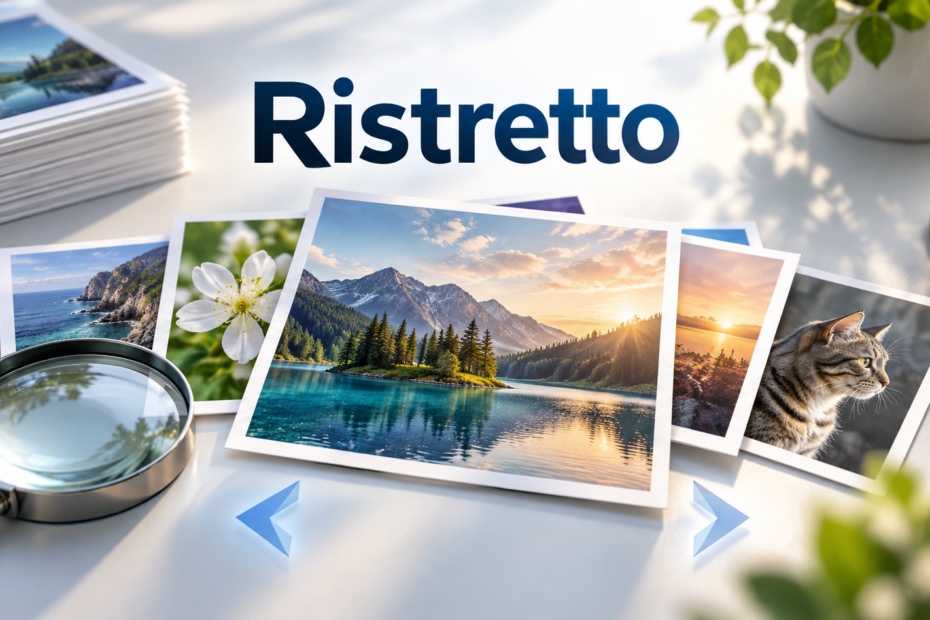 Ristretto: просмотр изображений, навигация и слайд-шоу Ristretto