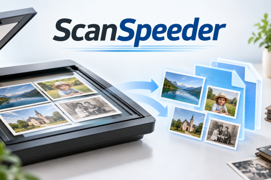 ScanSpeeder: пакетное сканирование и разделение фотографий ScanSpeeder