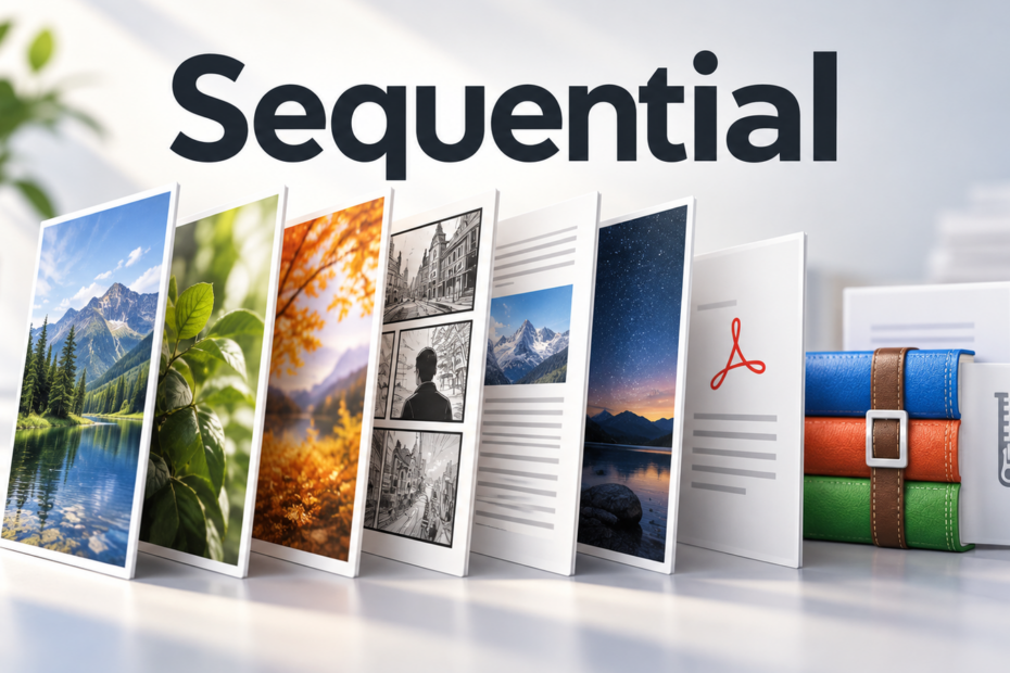 Sequential: просмотр изображений, комиксов и PDF на Mac Sequential
