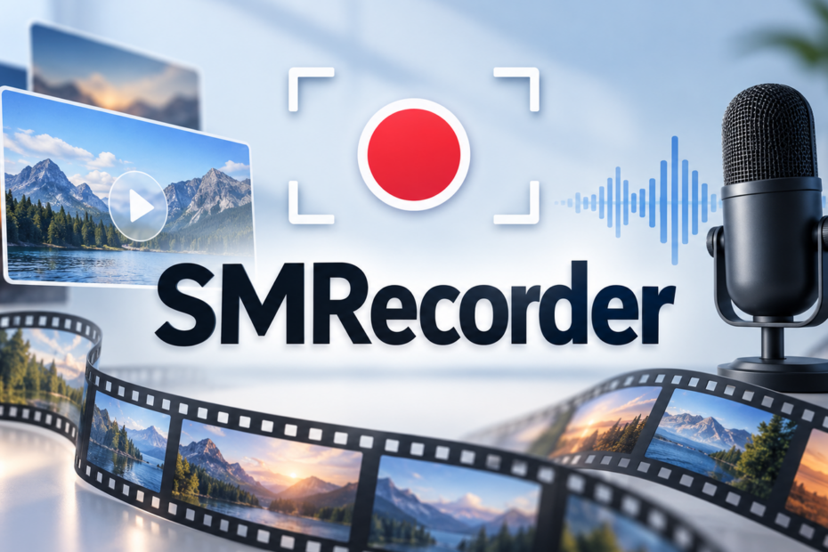 SMRecorder: запись экрана, веб-камеры и звука SMRecorder