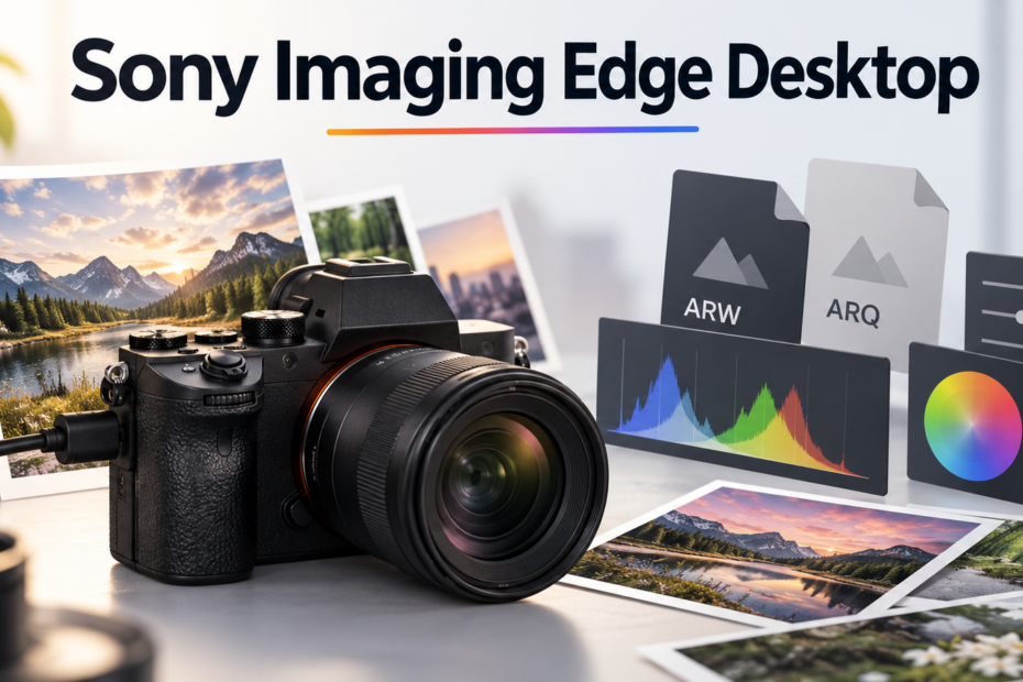 Sony Imaging Edge Desktop: удалённая съёмка и обработка RAW Sony Imaging Edge Desktop