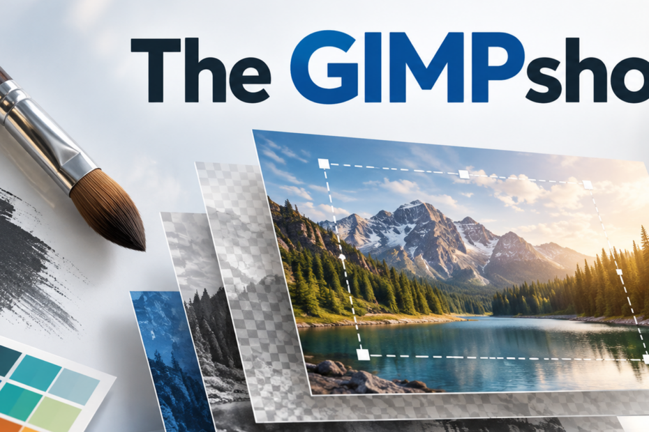 The GIMPshop: слои, ретушь и цветокоррекция изображений The GIMPshop