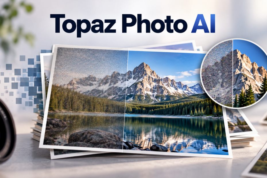 Topaz Photo AI: шумоподавление, резкость и восстановление фотографий Topaz Photo AI