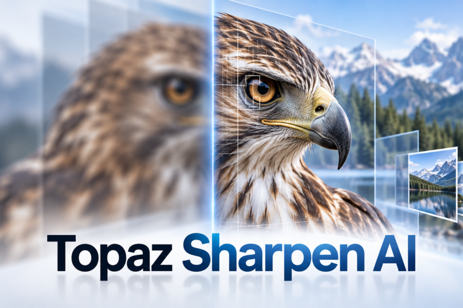 Topaz Sharpen AI: коррекция смаза, промаха фокуса и мягкости Topaz Sharpen AI