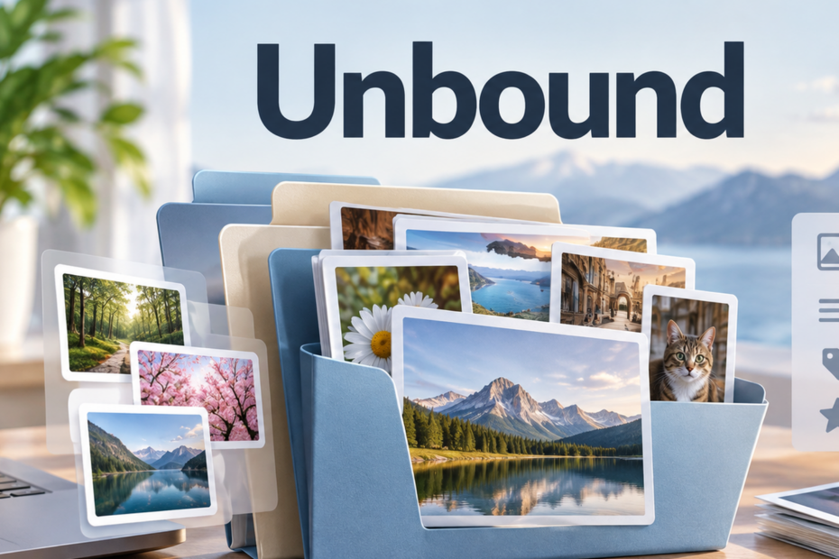 Unbound: организация фотоархива по папкам и быстрый просмотр Unbound
