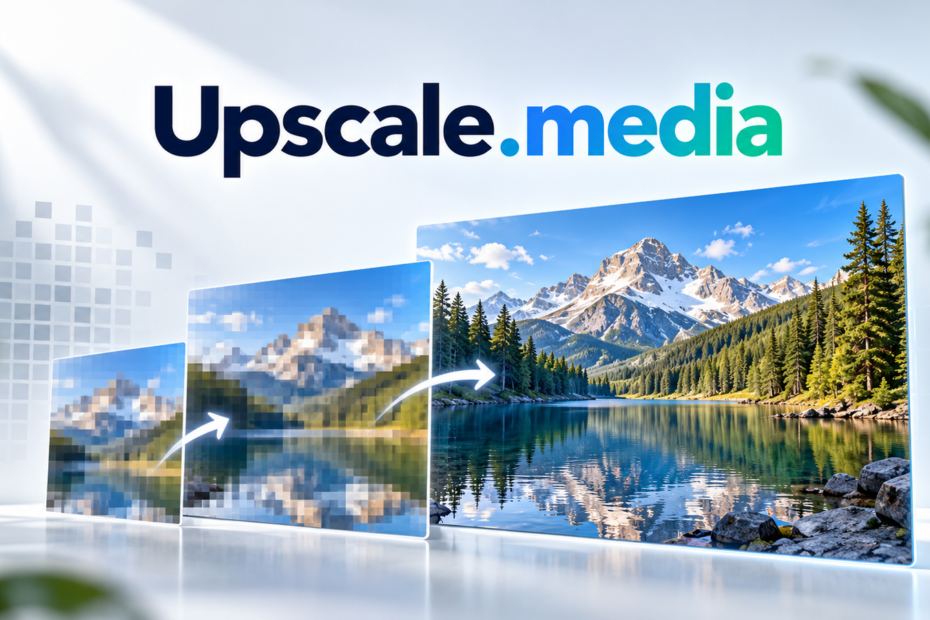 Upscale.media: увеличение разрешения и улучшение изображений Upscale.media