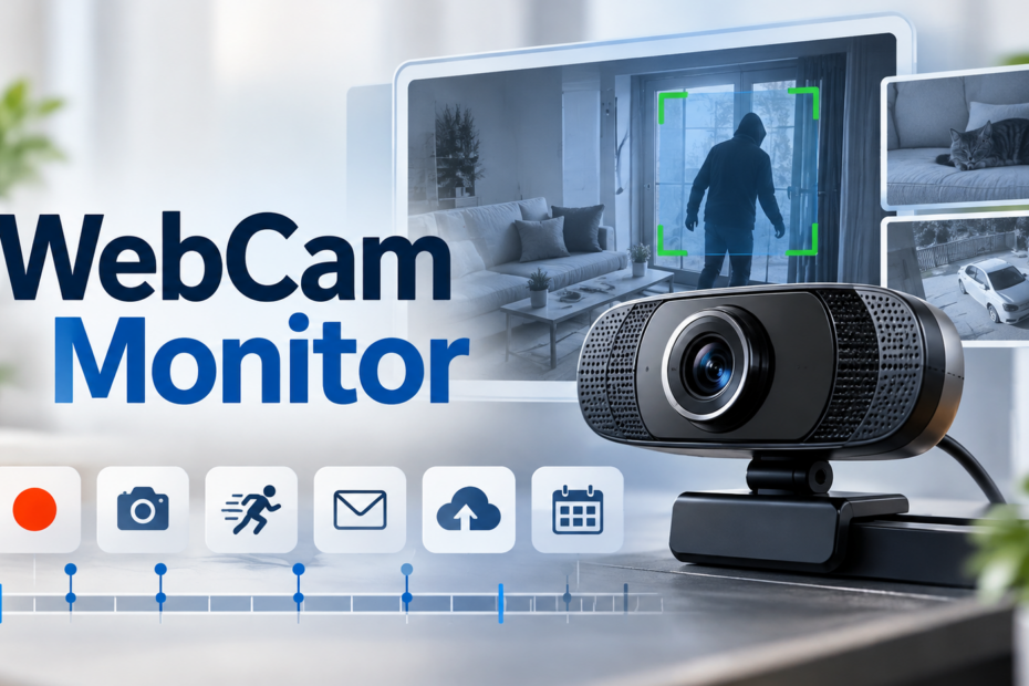 WebCam Monitor: видеонаблюдение, запись и оповещения WebCam Monitor
