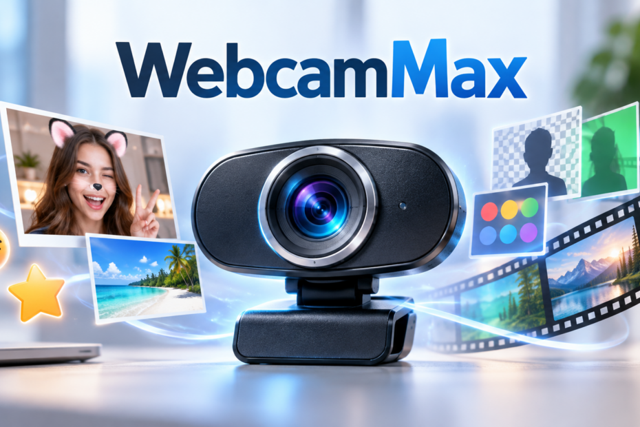 WebcamMax: эффекты, виртуальная камера и запись видео WebcamMax