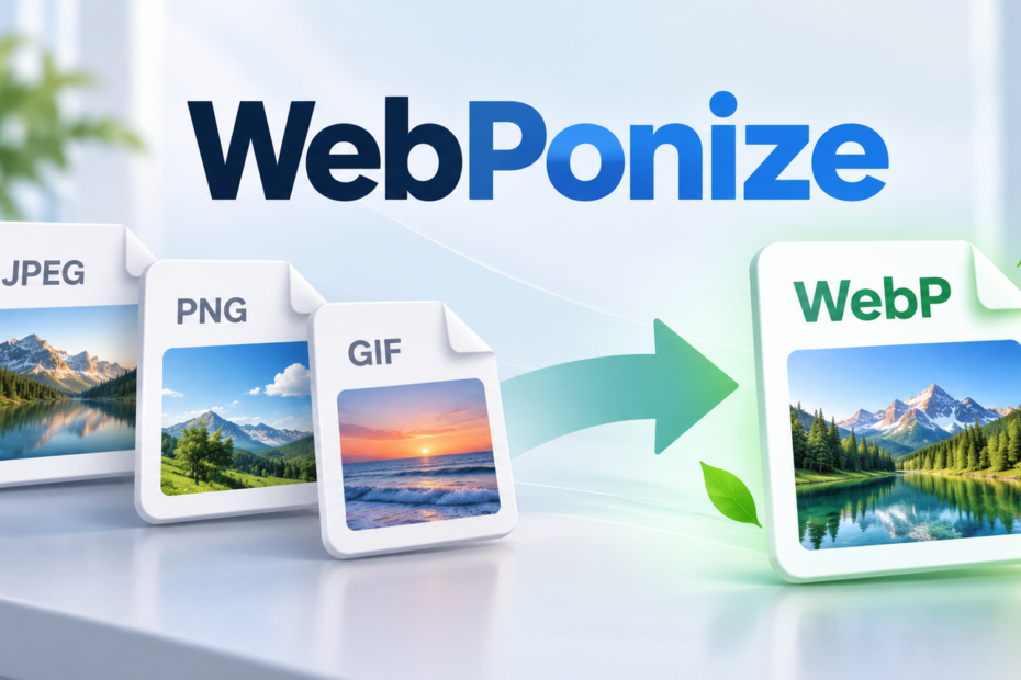 WebPonize: конвертация изображений в WebP на macOS WebPonize