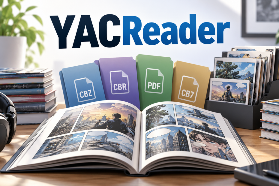 YACReader: чтение комиксов, библиотека и синхронизация YACReader