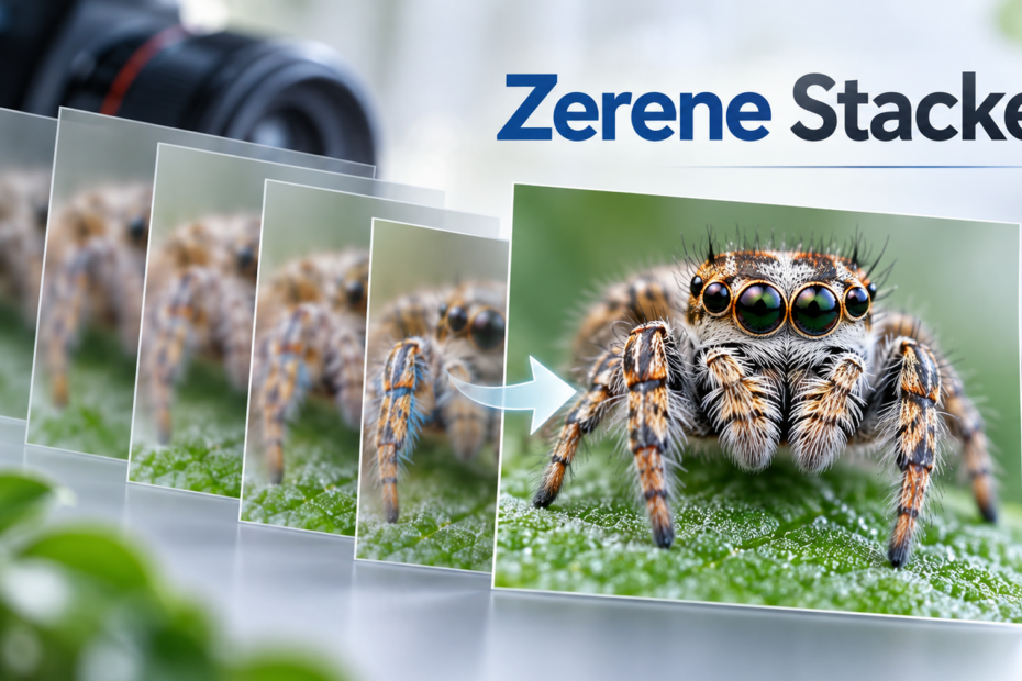 Zerene Stacker: фокус-стекинг, ретушь и пакетная обработка Zerene Stacker