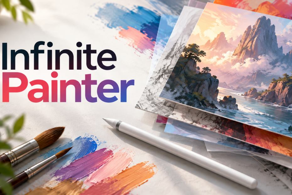 Infinite Painter: кисти, слои и инструменты цифровой живописи Infinite Painter