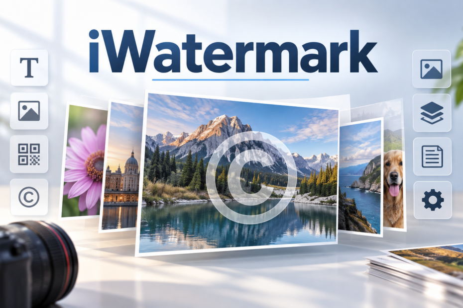 iWatermark: пакетные водяные знаки, метаданные и экспорт iWatermark